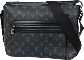 Louis Vuitton Black Monogram Eclipse Shoulder Bag (Pre-Owned)