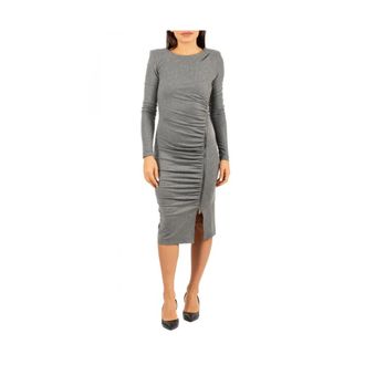 Pinko Abito - Dames - Casual kleedjes - Grijs - S - Kleedjes