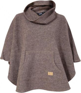 Ivanhoe of Sweden NLS Humla Poncho für Damen | braun