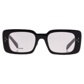 Celine 3 DOTS Demo Rectangular Ladies Eyeglasses CL50163F 001 50