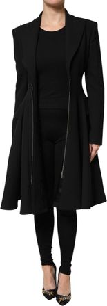 Les Hommes Polyester Single Breasted Trench Coat Womens Jacket (Pre-Owned)