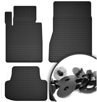 OEM Alfombrillas De Goma + Topes Para: Bmw X6 F16 Suv (2014-)