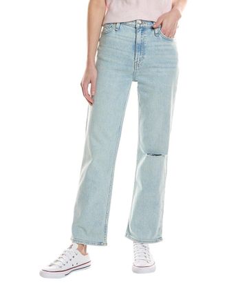 Hudson Star Dust High-Rise Straight Ankle Pant