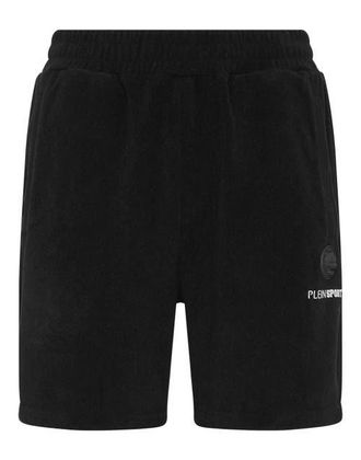 Plein Sport Sponge Jogging Shorts Men in Black at Nordstrom, Size Xxx-Large