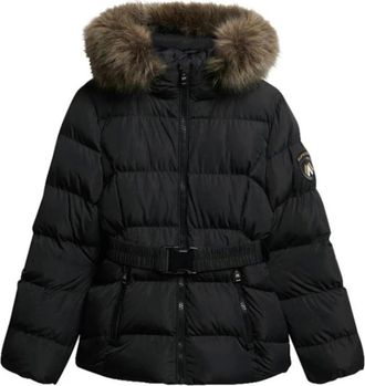 Superdry Donna, Giacche, Nero, XS, new