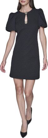 Karl Lagerfeld Karl Lagerfeld Floral Stretch Jacquard Dress