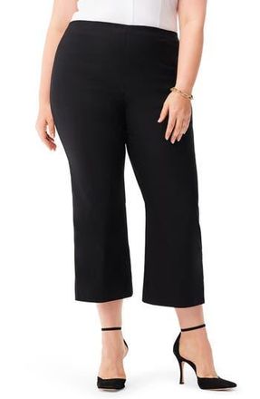 Nic+Zoe Wonderstretch Wide Leg Pull-On Pants in Black Onyx at Nordstrom Rack, Size 22W