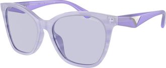 Emporio Armani EA4222U 61131A Womens Sunglasses Purple Size 56