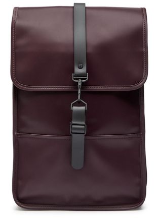 Rains Mini Waterproof Backpack - Burgundy - One Size