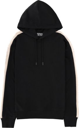Versace Jeans Couture Black Logo Regular Hoodie