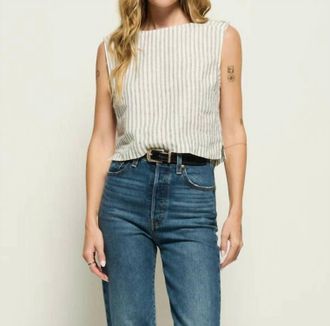 Nation Ltd Cara Stripe Tank Top In Multi