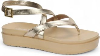 Love Rio Womens Arpoador Seaside Sandal In Gold