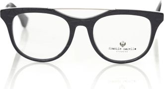 Frankie Morello Wayfarer Montuur - Heren - Brillen - Zwart - ONE Size - Accessoires