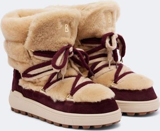 Bogner Botas de nieve Chamonix de borrego y ante
