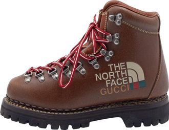 Gucci (WMNS) Gucci Ankle Boot x The North Face Brown 655398-17U10-2560