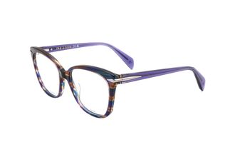 Rag & Bone RNB3077 0IWF 00 Brown Blue Horn 54mm