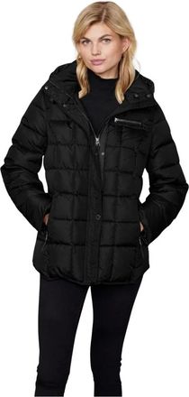 Junge Margit Jacket - Dames - Winterjassen - Zwart - XS - Leer - Jassen