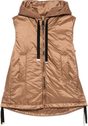 Max Mara Gilet Greengo - Marrone