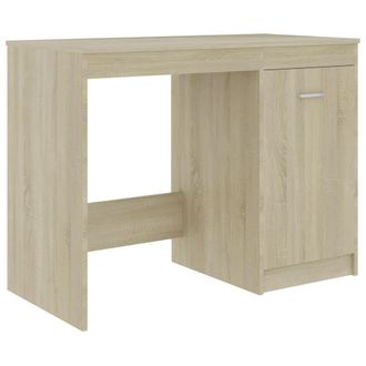 vidaXL Vidaxl - Escritorio Madera Contrachapada Color Roble Sonoma 100x50x76 Cm