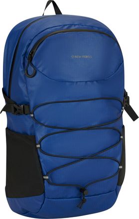 New Rebels Hugo Carmichael Waterproof Backpack: 26L Hiking Backpack Navy Blue, navy