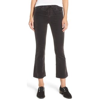 AG - Adriano Goldschmied Jodi Lace-Up Crop Jeans in Rich Mercury at Nordstrom Rack, Size 32