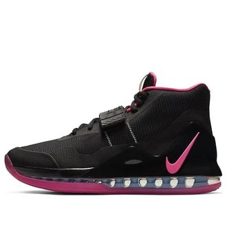 Nike Mens Air Force Max Sneaker In Black Pink Blast