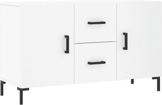 vidaXL Sideboard White 100x36x60 cm Engineered Wood Vidaxl
