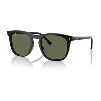 Ray-Ban Klassieke vierkante zonnebril gepolariseerd groen - unisex - Zonnebrillen - Zwart - 53 MM - Accessoires