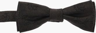 Corneliani CC COLLECTION Jacquard Silk Blend Bow Tie size Unica