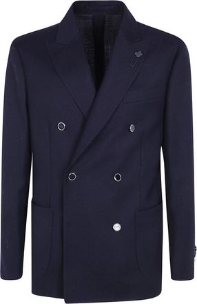 Lardini Jassen, Heren, Blauw, 2Xl, Blazers
