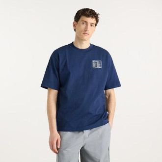 New Balance Uomo Archive Blueprint T-Shirt in Blu, Cotone, Taglia XL
