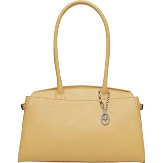 Oryany Harper Leather Shoulder Bag in Honey at Nordstrom