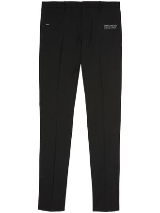 Off-white Pantalon - Zwart