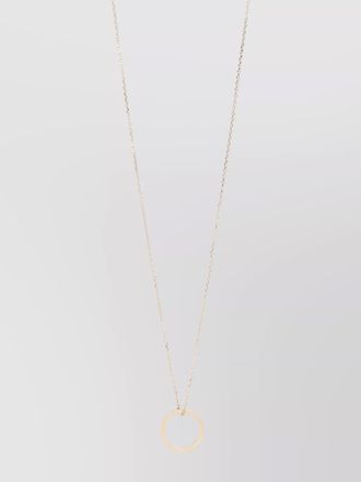 Maison Margiela logo reference necklace ring pendant