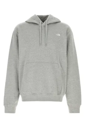 The North Face Light Grey Logo Hoodie