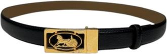 Celine Pre-owned Belts, female, Black, Size: ONE SIZE Pre-owned Vintage Belt