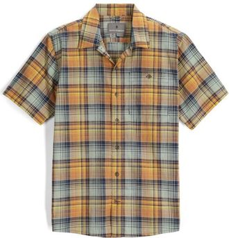 Royal Robbins Redwood Plaid S/S Hemd für Herren | beige