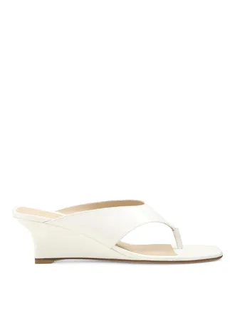Stuart Weitzman Vinnie Wedge Thong 50