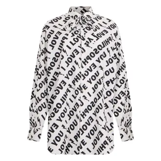 Philosophy di Lorenzo Serafini Long Sleeve Shirt with print - female - Philosophy di Lorenzo Serafini - Shirts - Multicolor - S - Blouses & Shirts