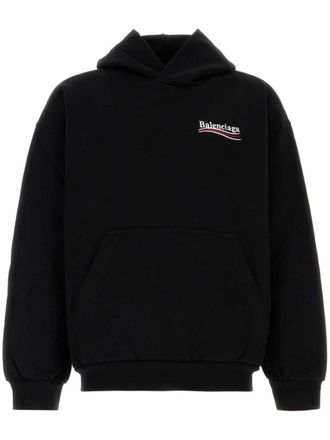パーカー・フーディ BALENCIAGA FW25 Black cotton sweatshirt (767877TRVJ3 1569) eCom-767877TSVK21083_F.jpg?v=2