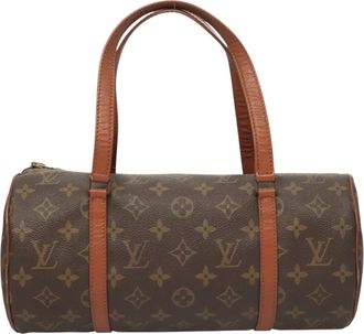 Louis Vuitton Papillon 30 Brown Canvas Handbag (Pre-Owned)