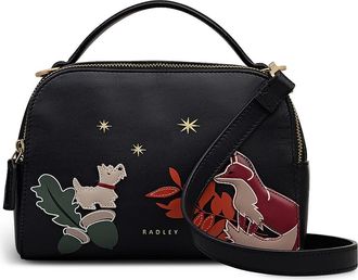 Radley London Fleeting Fox Small Crossbody Bag in Black at Nordstrom Rack