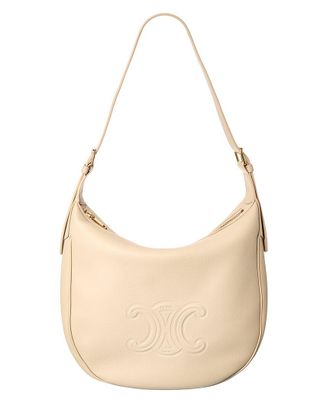 Celine Celine Heloise Medium Leather Hobo Bag