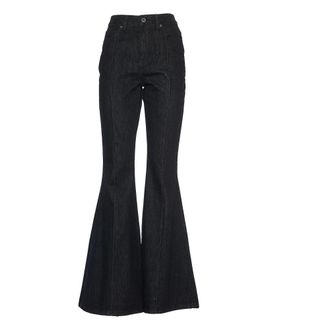 Self Portrait Dames, Jeans, Zwart, Maat: W27 Denim