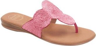 Andr&eacute; Assous Nikky Featherweights Flip Flop in Fuchsia at Nordstrom, Size 10