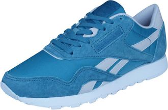 Reebok womens classic, Nylon X face sneakers Turquoise Size: 5 UK