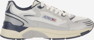 Autry Silver Blue Hyperway Sneakers