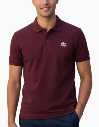 Lacoste Mens Lacoste PH2723 Mens Polo Shirts Collared Classic Fit Top Summer Sports Golf Tee - Size: 36