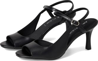 Anne Klein Jessica Womens Shoes Black Smooth : 8.5 M, Synthetic