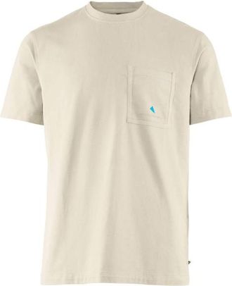 Kl&auml;ttermusen Root Pocket S/S Tee T-Shirt f&uuml;r Herren | beige
